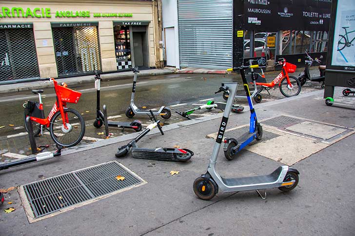 Les Parisiens se sont prononcés contre les trottinettes électriques en libre-service