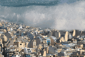 La France se pr�occupe du risque de tsunami en M�diterran�