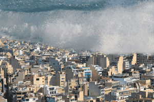 La France se proccupe du risque de tsunami en Mditerran