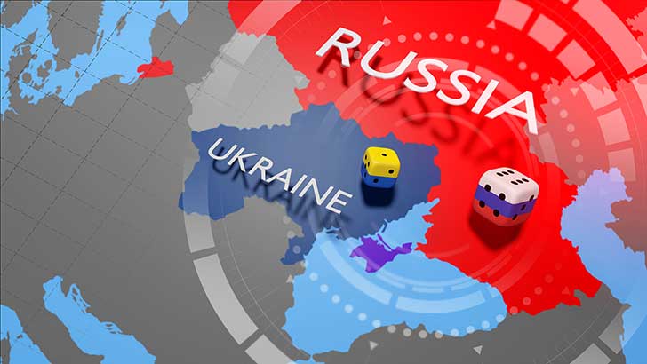La guerre men�e par la Russie en Ukraine bouleverse l�ordre des choses dans le monde