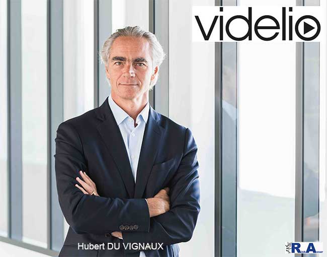 Videlio annonce la nomination de Hubert DU VIGNAUX