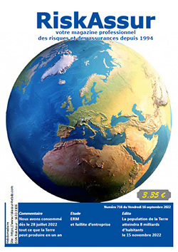 Numéro 716 de RiskAssur-hebdo du Vendredi 16 septembre 2022