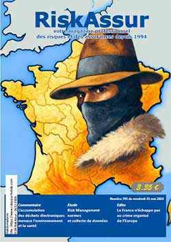 Numro 795 de RiskAssur-hebdo du vendredi 31 mai 2024