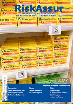 Sommaire du numro 817 de RiskAssur-hebdo du vendredi 29 novembre 2024