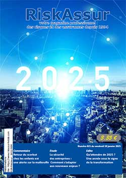 Numro 821 de RiskAssur-hebdo du vendredi 10 janvier 2025