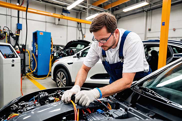 Les voitures lectriques : plus coteuses  rparer que les thermiques ?