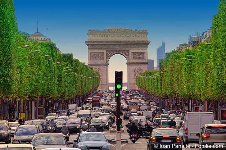 Pour la mobilité et la pollution des villes européennes Paris est à la 7ème place sur 13