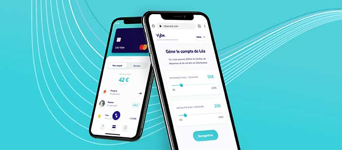 Vybe lance sa carte bancaire pour les 13-17 ans