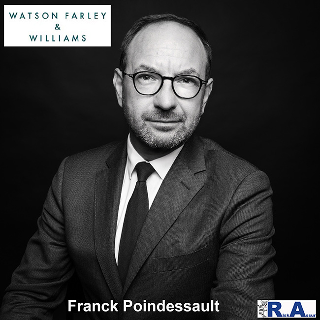 Watson Farley & Williams annonce larrive de Franck Poindessault